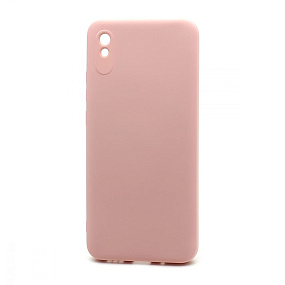 Силиконовый чехол Xiaomi Redmi 9A New Era розовый