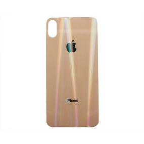 Задняя крышка iPhone Xs Max (стекло) Золото orig fabric