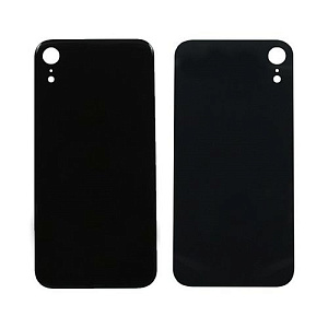 Задняя крышка iPhone Xr (стекло) Черный orig fabric