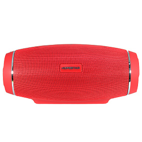 Колонка Hopestar H27 (Bluetooth/MicroSD/USB/FM/AUX/Microphone) влагозащищенная красная