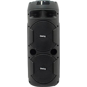 Колонка Dialog Oscar AO-10 (Bluetooth/Karaoke/SD/USB/FM/LED) 20W черная