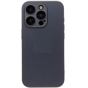 Кейс iPhone 15 Pro Max силикон SafeMag SM021 титан(УЦЕНКА)незначит.дефект