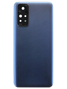 Корпус для телефона Xiaomi Redmi Note 11 (2201117TY) Задняя крышка Синий - Премиум