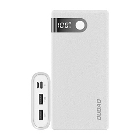 Портативное зарядное устройство Dudao K9Pro 15000mAh белый