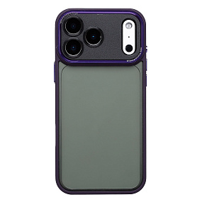 Кейс iPhone 17 Pro Max силикон PC090 фиолетовый