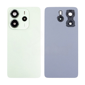 корпус для телефона Xiaomi Redmi Note 14 4G (24117RN76O/24117RN76G) Задняя крышка Зеленый - Премиум