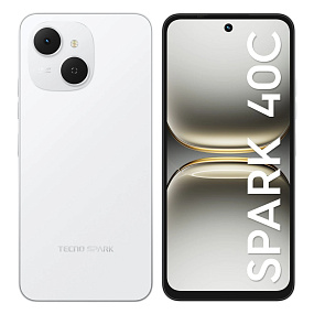 Смартфон Tecno Spark 40C 8/256Gb белый