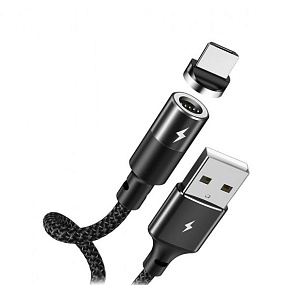 Дата кабель micro USB - USB Remax Zigie RC-102m 1.2м магнитный черный