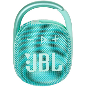 Портативная колонка JBL Clip 4 бирюзовая