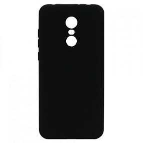 Силиконовый чехол Xiaomi Redmi 5 матовый черный