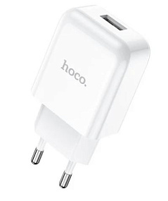 СЗУ-USB Hoco N2 1 выход 2А белый