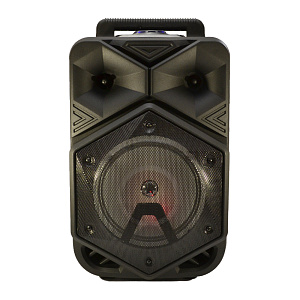 Колонка BT-1778 (Bluetooth/MicroSD/USB/FM/пульт/AUX/Microphone) 25W черная