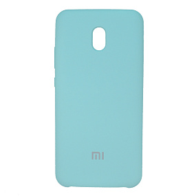 Силиконовый чехол Xiaomi Redmi 8A Silicon cover бирюзовый