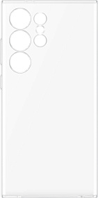 Силиконовый чехол для Samsung S928 Galaxy S24 Ultra прозрачный 