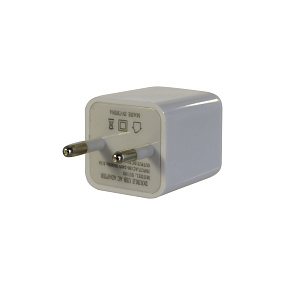 СЗУ-USB IPhone 2 выхода (1А/2,1А) белый в коробке