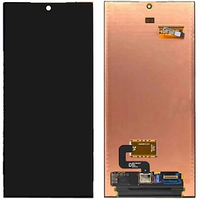 Дисплей для телефона Samsung S928B (S24 Ultra) в сборе с тачскрином Черный - Оригинал