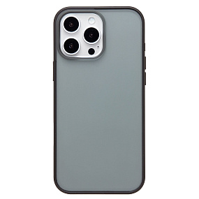 Кейс iPhone 16 Pro Max силикон PC035 черный