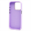 Кейс iPhone 15 Pro силикон SafeMag SM023 светло-фиолетовый