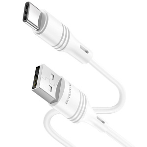 Дата кабель Type-C - USB Borofone BX43 3A 1м белый