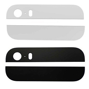 Вставки в корпус iPhone 5S/SE (комплект) черные