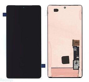 Дисплей для телефона Google Pixel 7 Pro в сборе с тачскрином Черный - Оригинал