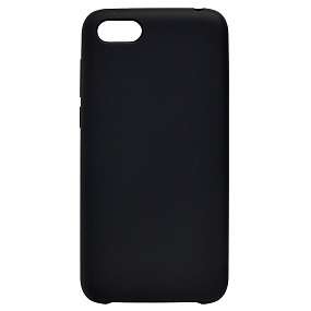 Силиконовый чехол Honor 7A/Y5 Lite/Y5 Prime 2018 матовый черный 