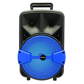 Колонка JBK-0901 (Bluetooth/MicroSD/USB/FM/TWS/AUX) 15W синяя