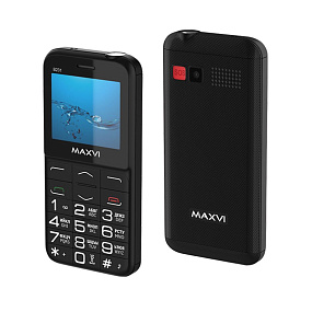 Мобильный телефон Maxvi B231ds Black