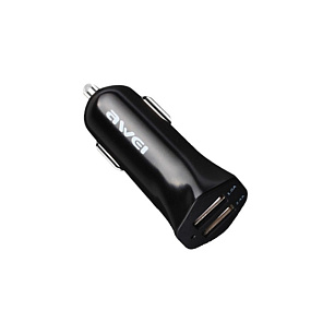 АЗУ-USB Awei C-300 2 выхода 2.4A черный