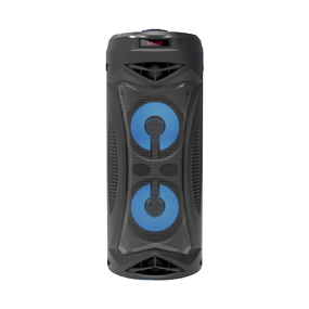 Колонка RS-8880 (Bluetooth/Microphone/USB/FM/AUX/TF/TWS/LED) 10W красная(УЦЕНКА)потертости