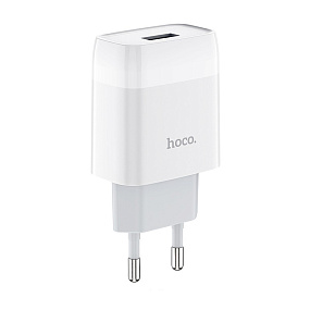 СЗУ-USB Hoco C72A 1 выхода 2.1А белый