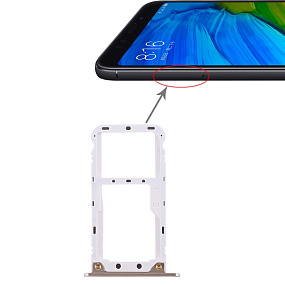 Контейнер SIM Xiaomi Redmi 5 Plus Золото