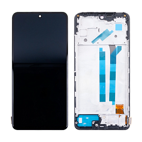 Дисплей для телефона Xiaomi Redmi Note 11 Pro 4G/5G/Poco X4 Pro 5G (2201116) модуль Черный - (OLED)