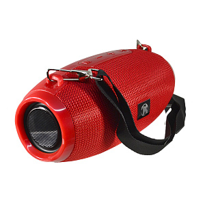 Колонка K20 (Bluetooth/MicroSD/USB/AUX) красная