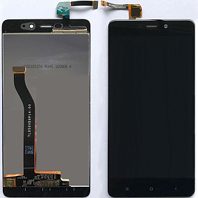 Дисплей для телефона Xiaomi Redmi 4 Pro (Prime) в сборе с тачскрином Черный
