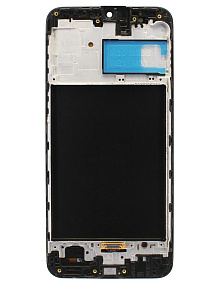 Дисплей для телефона Samsung M307F/M215F (M30s/M21) модуль Черный - (OLED)