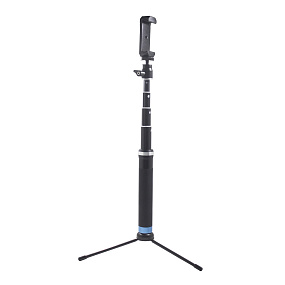 Селфи штатив King Kong (bluetooth/треножник/пульт/) черный (УЦЕНКА) Не вкручивается 1 линза