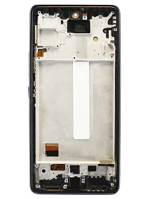 Дисплей для телефона Samsung A536B (A53 5G) модуль в рамке Черный - In-Cell