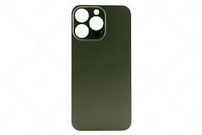 Задняя крышка iPhone 13 Pro Max (стекло) зеленый orig fabric