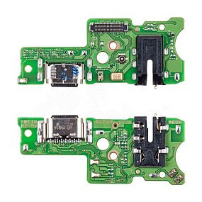 Шлейф Infinix Note 30 4G (X6833B) плата на системный разъем/разъем гарнитуры/микрофон