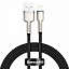 Дата кабель lightning - USB Baseus Cafule (CALJK-A01) 1м 2.4A черный