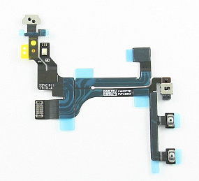 Шлейф iPhone 5C на кнопку включения/кнопки громкости/микрофон