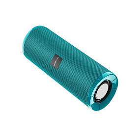 Колонка Borofone BR1 (Bluetooth/MicroSD/USB/FM/AUX) 10W бирюзовая