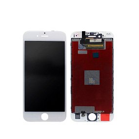 Дисплей для телефона iPhone 6S в сборе Белый - Премиум