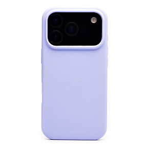 Кейс iPhone 17 Pro Silicone Case без логотипа фиолетовый