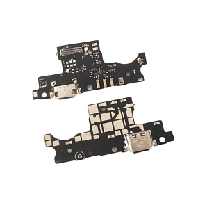 Шлейф ZTE Blade A71 плата на системный разъем/микрофон