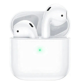 Bluetooth-наушники беспроводные Hoco EW03 plus белые(УЦЕНКА)б/у, потертости, царапины