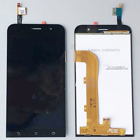 Дисплей для телефона Asus ZenFone Go (ZB500KG) в сборе с тачскрином Черный