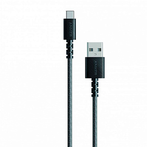 Дата кабель Type-C - USB Anker A8022 0.9м 2A черный