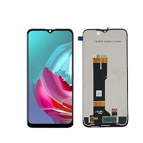 Дисплей для телефона Nokia G20 в сборе с тачскрином Черный